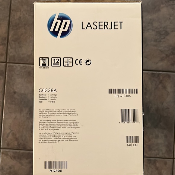 hP Laserjet 38A Black Noire - Picture 3 of 5